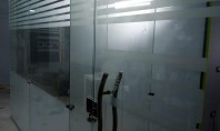 فواصل - زجاج - سيكوريت - زجاج - 10 - مم - بارتشن - مكتب - زجاج - مصنفر - شكل - خطوط - بارتشن -